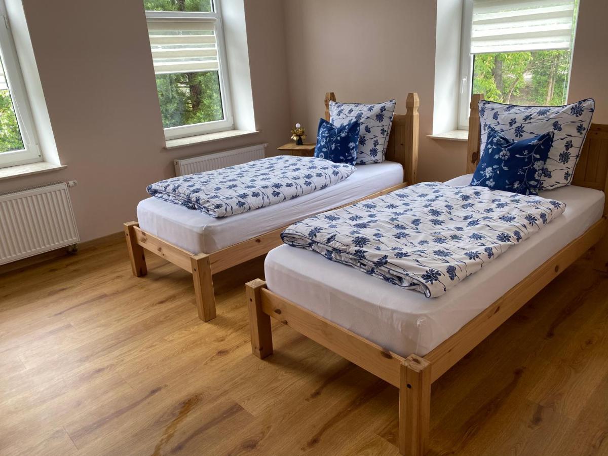 2 Raum Apartment Mit Terrasse, Hell Und Stilvoll Borna Eksteriør billede